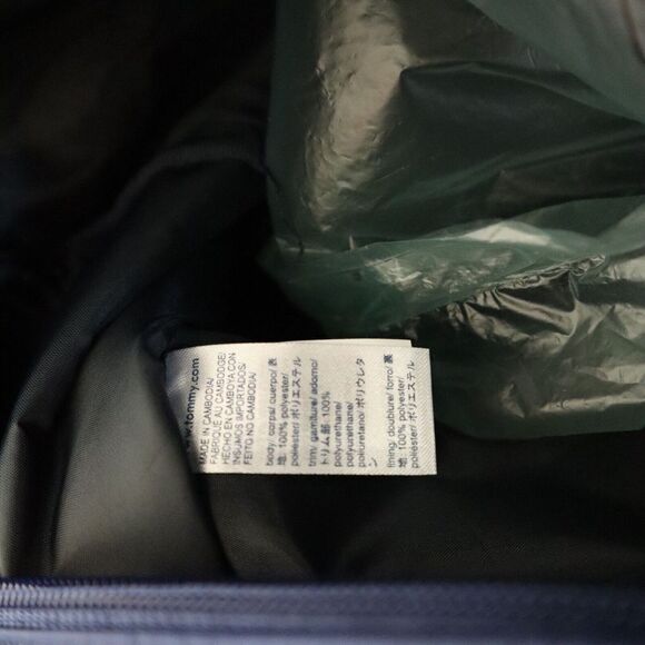 Tommy Hilfiger 69J6552 420 Unisex Large Navy/Red Travel Weekender Duffle Bag - Picture 11 of 11